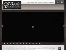 Tablet Screenshot of cjboots.com